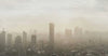 City with air pollution