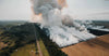 crop burning dense smoke