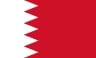 The national flag of Bahrain