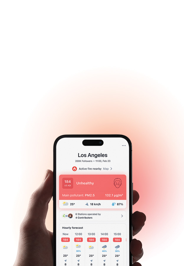 IQAir AirVisual app