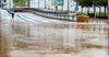 Flooded road